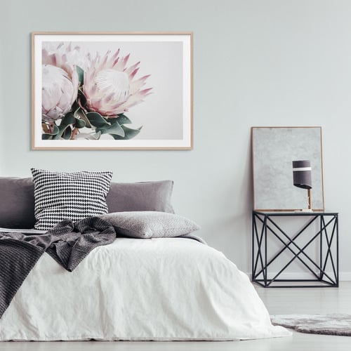 Protea Bouquet Framed Print