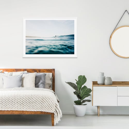Morning Surf Framed Print
