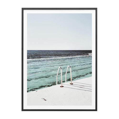 Iceberg Steps Framed Print