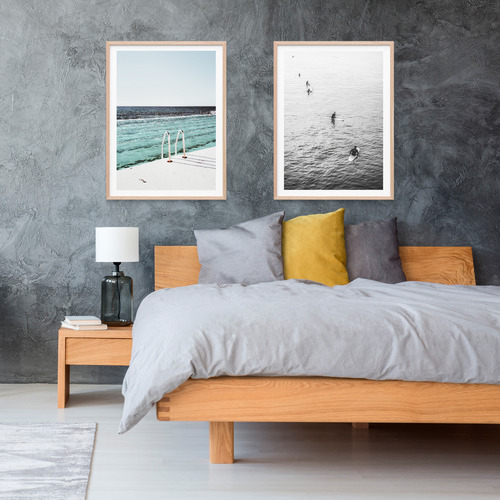 Iceberg Steps Framed Print
