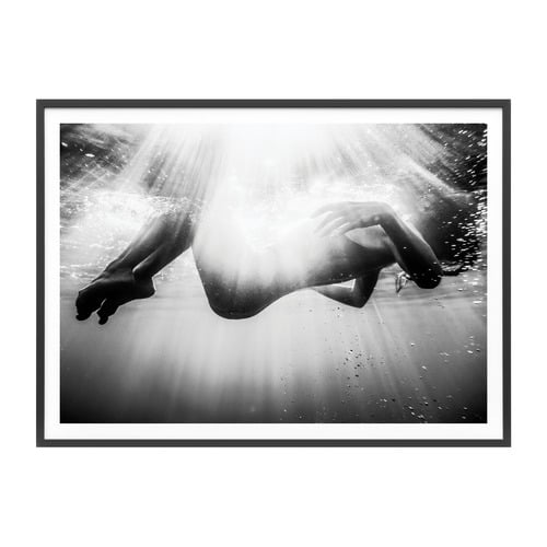 Submerge Framed Print