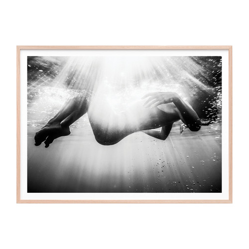 Submerge Framed Print