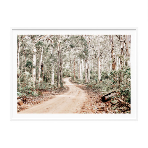 Bush Tracks Framed Paper Print Wall Art