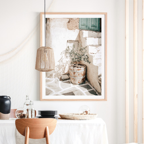Olive Tree Framed Paper Print Wall Art