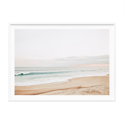 Le Concept Art Pastel Coast Framed Paper Print Wall Art | Temple & Webster