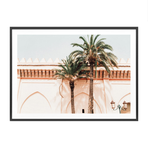 Palm Walls Framed Paper Print Wall Art