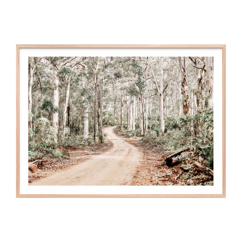 Bush Tracks Framed Paper Print Wall Art