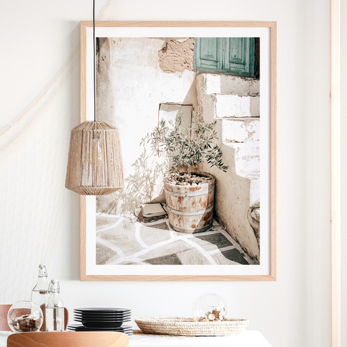 Olive Tree Framed Paper Print Wall Art