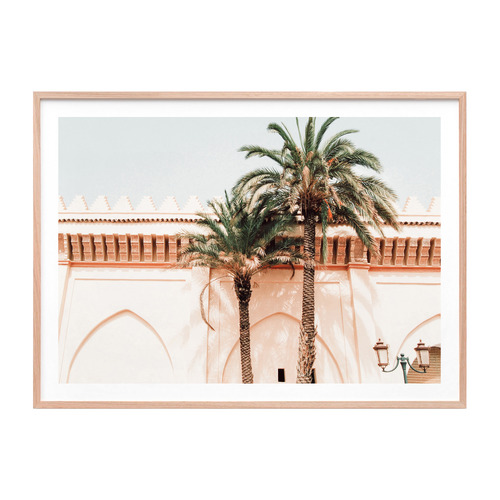 Palm Walls Framed Paper Print Wall Art