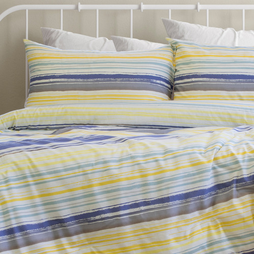 Seafoam Milford Cotton-Blend Quilt Cover Set