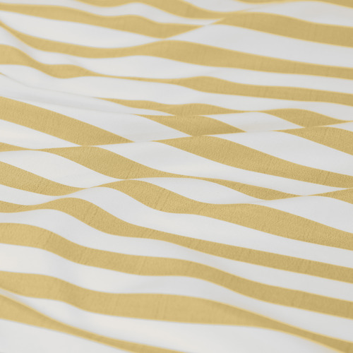 Yellow Stripe Frankie Quilt Cover Set
