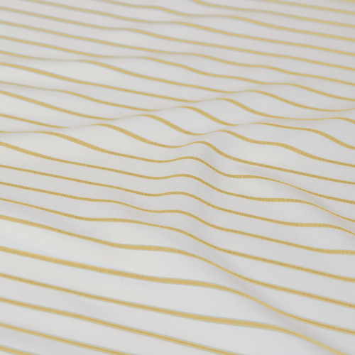 Yellow Stripe Frankie Quilt Cover Set