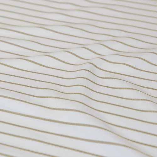 Natural Stripe Frankie Quilt Cover Set