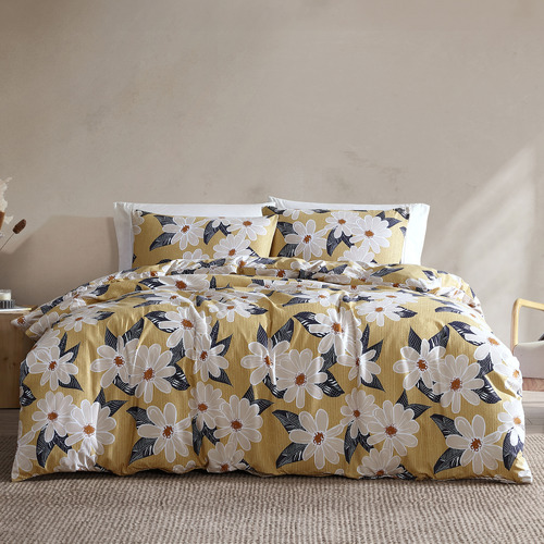 Sabina Microfibre Quilt Cover Set