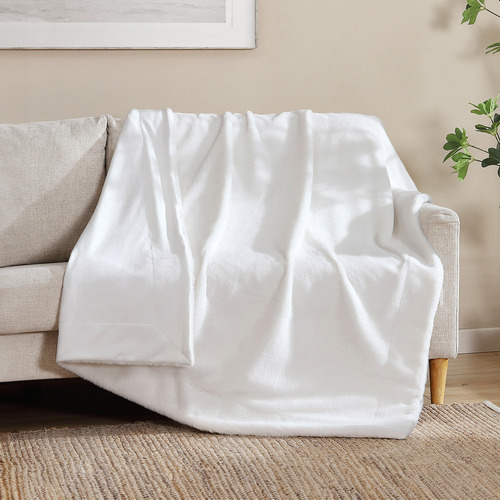 Benz Faux Fur Throw