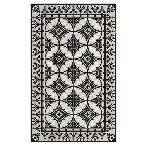 Black & White Barcelona Vinyl Runner