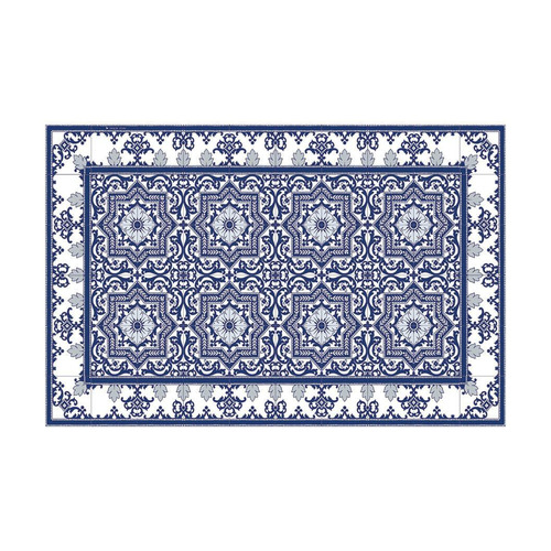 Blue Amenian Vinyl Placemat