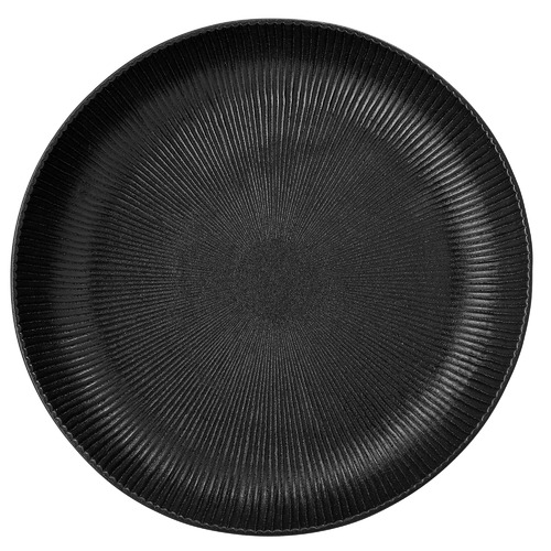 BloomingVille Black Stoneware Serving Bowl Temple & ster