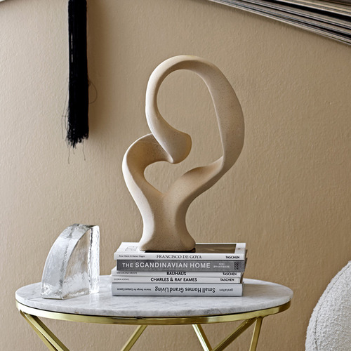 Deco Stoneware Sculpture