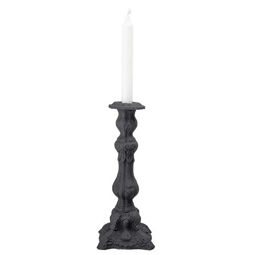 Black Heike Aluminium Candlestick
