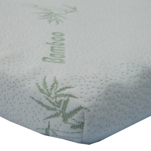 SlumberLane Medium Memory Foam Bamboo Mattress Topper | Temple & Webster