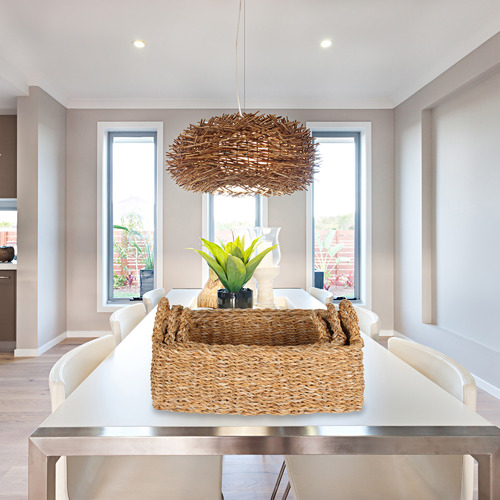 3 Piece Bondi Rectangular Seagrass Basket Set