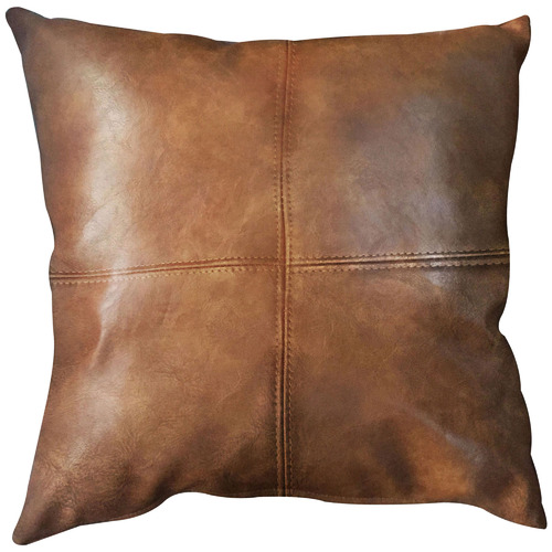 Bangalow Faux Leather Cushion Temple & ster
