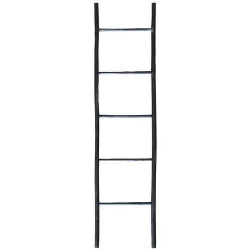 Black Bukit Bamboo Display Ladder Temple Webster