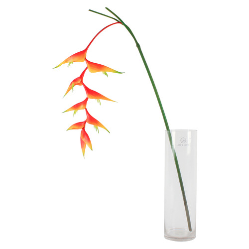 135cm Faux Heliconia Stem