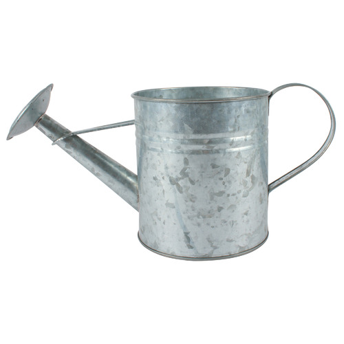 Antiqued Silver Loke Watering Can