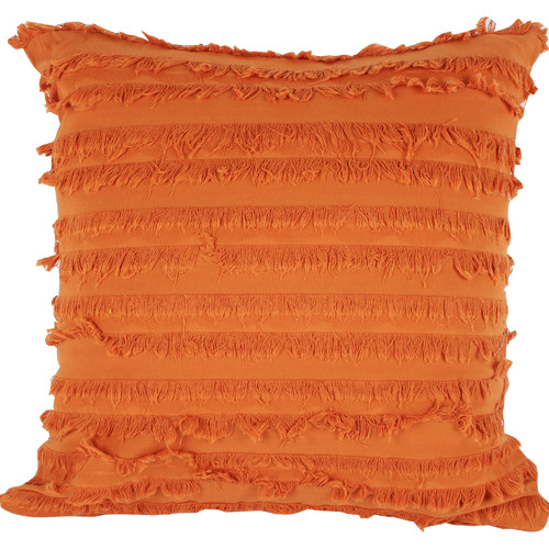 Olander Fringed Cotton Cushion