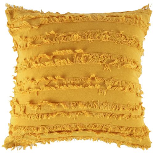 Olander Fringed Cotton Cushion