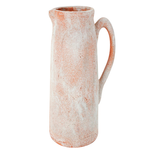 28cm Noor Terracotta Dish Jug Vase