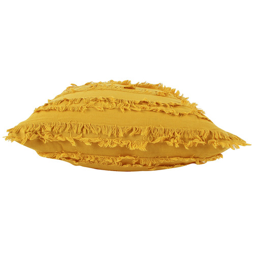 Olander Fringed Cotton Cushion