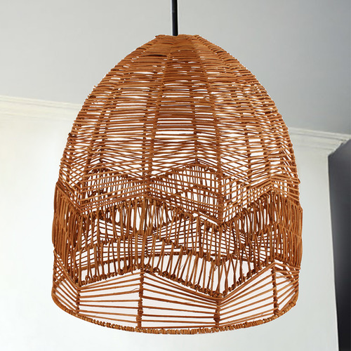 Raheen Rattan Ceiling Light Shade Temple & ster