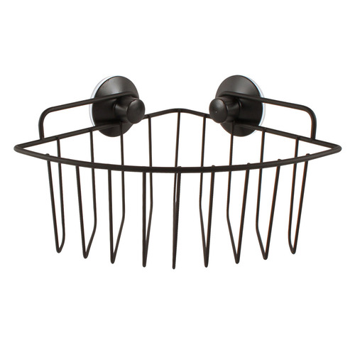 Papaya&Patina Matte Black Shower Caddy The Build by Temple & ster