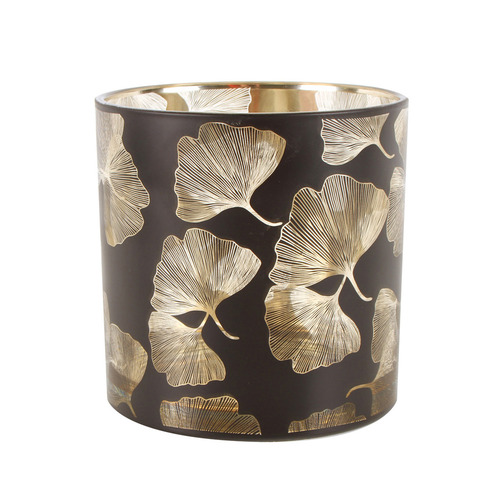 Maalik Ginkgo Glass Vase