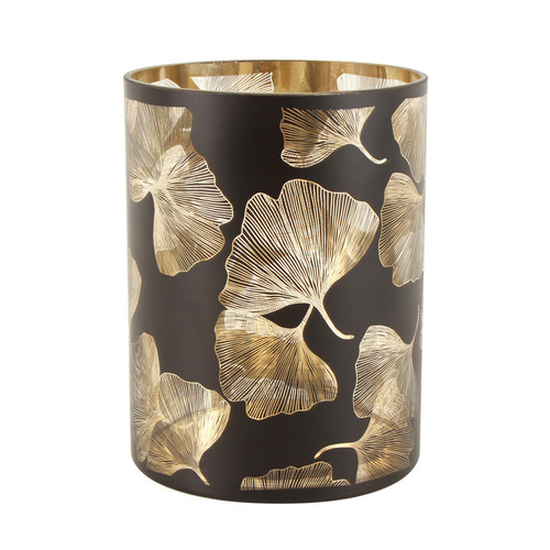 Maalik Ginkgo Glass Vase