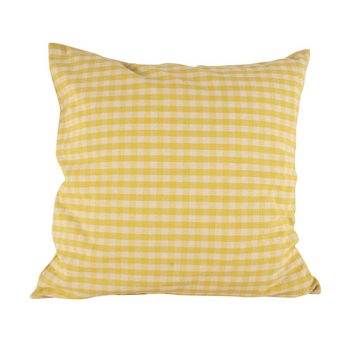 Cyrene Gingham Cotton Cushion