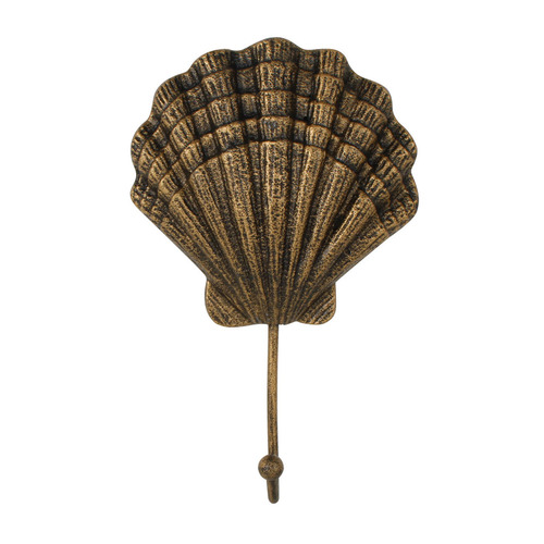 Harue Scallop Cast Iron Wall Hook