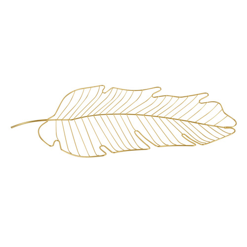 Gold Mabbe Leaf Ornament