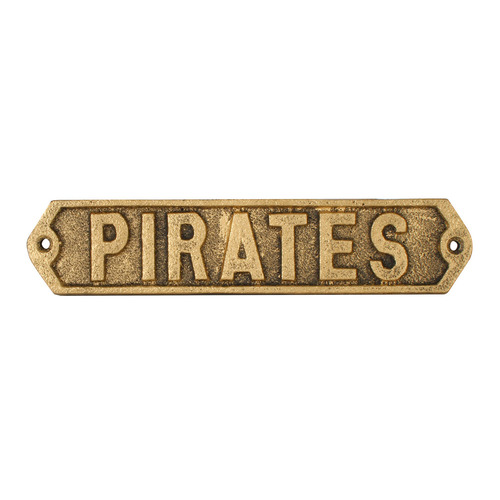 Wafi Pirates Cast Iron Wall Accent