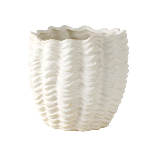 White Danea Planter