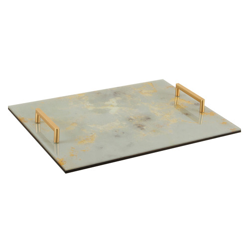 West Agate Glass Tray