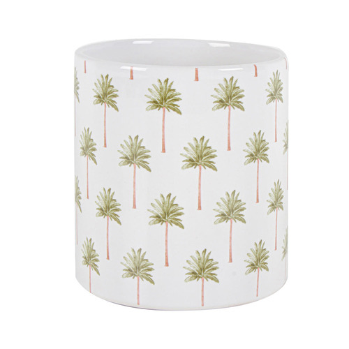 13.7cm St Barts Palm Tree Dolomite Planter