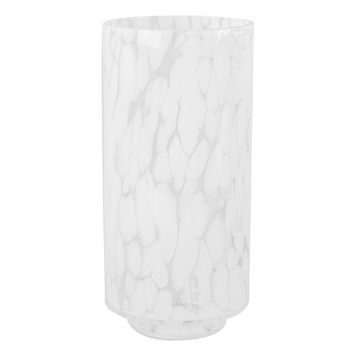 White Mia Glass Vase