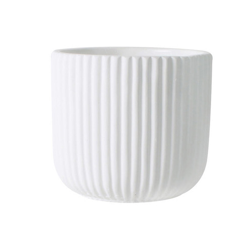 Diego Striped Ceramic Planter