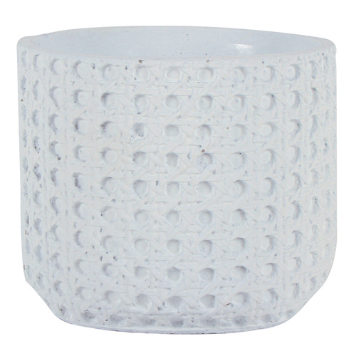 18cm Henry Textured Cement Planter