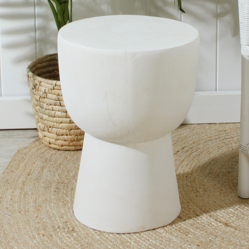 Nadia Paulownia Wood Side Table