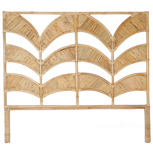 Bebe Wave Rattan Bedhead